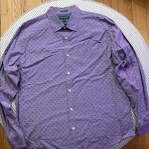 Banana Republic Purple Casual Button Down Shirt
